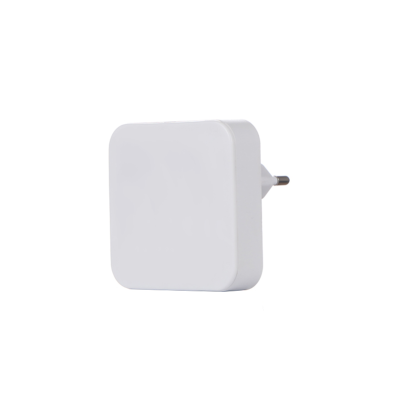 16 na bombilya EU Square Sensor Night Light Plug