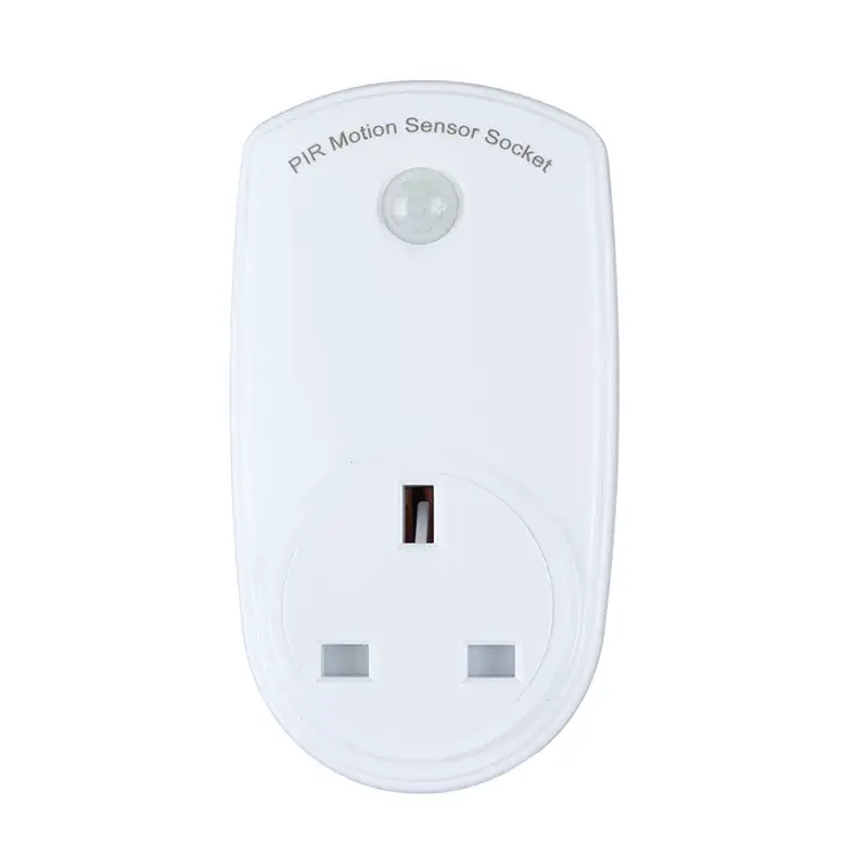 UK Motion Sensor Socket