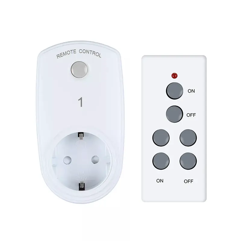 Wireless Control Long Range EU Remote Control Socket